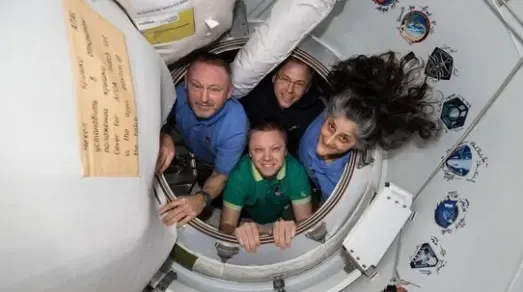 Sunita Williams to Make Her Journey Back to Earth Tomorrow