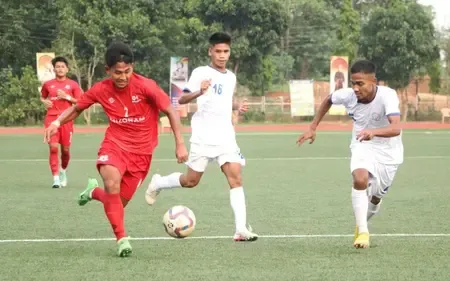  Swami Vivekananda Men’s U20  NFC: Mizoram book QF spot with 11-1 thrashing of Tripura
