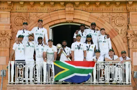 The next time we see Shukri and his team, we'll welcome them as World Test Champions: Nkwe