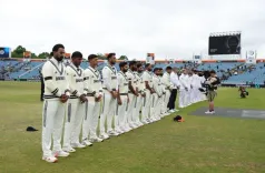 Why Did Players Wear Black Armbands During the 1st Test?