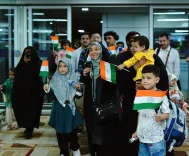 How Did 275 Evacuated From Iran Express Their Gratitude to the Indian Government?