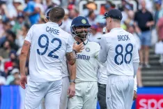 What Happened During the Heated Collision Between Ravindra Jadeja and Brydon Carse at Lord's?