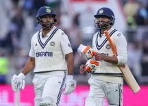 How did Sudharsan’s 61 help India reach 264/4 against England?