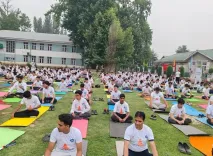 क्या जम्मू-कश्मीर में 11वां अंतरराष्ट्रीय योग दिवस उत्साह से मनाया गया?