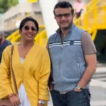 Did Actress Navya Nair Just Meet the Legendary Saurav Ganguly in London?