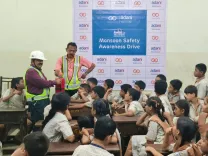 How is Adani Electricity Enhancing Monsoon Safety Awareness in Mumbai?
