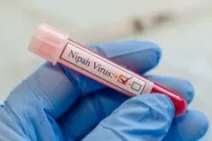 What prompted an alert in six Kerala districts due to the Nipah virus?
