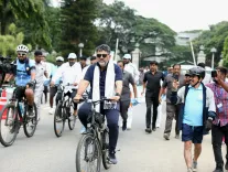 Did K’taka Dy CM Shivakumar Really Fall Off His Bicycle?