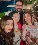 Aishwarya Rai clicks selfies with Abhishek Bachchan amid divorce rumours
