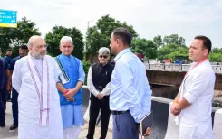Did Amit Shah Assess Flood Damage at Jammu's Tawi Bridge and Bikram Chowk?