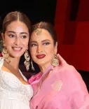How Did Ananya Panday Reflect on Her Childhood with Rekha?