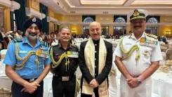 Did Anupam Kher Feel 'Honoured & Humbled' Next to the Chiefs Of Armed Forces?