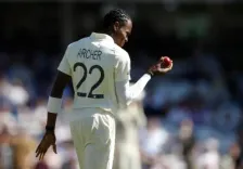 Archer in contention to play for England from second Test against India, says Wright