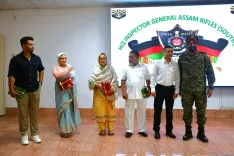 How Did Assam Rifles Honor Manipur's Vir Chakra Awardee Squadron Leader Rizwan Malik for His Role in 'Operation Sindoor'?