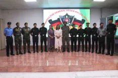 How Did Assam Rifles Honor Nine Newly Commissioned Officers from Manipur?