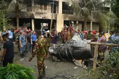 Why Are Political Parties in Bangladesh Protesting Police Action After the Dhaka Plane Crash?