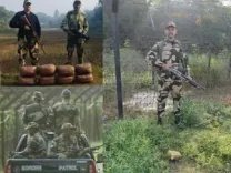 B'deshi smugglers attempt attack on BSF troopers, try to snatch weapons