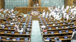 क्या सांसद हिबी ईडन ने लोकसभा में ट्रंप टैरिफ पर स्थगन प्रस्ताव पेश किया?