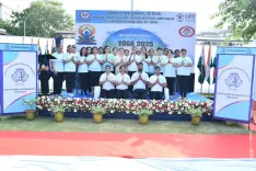 क्या भारतीय तटरक्षक बल ने शारीरिक-मानसिक तनाव से निपटने के लिए एक स्वस्थ जीवनशैली के रूप में योग दिवस मनाया?