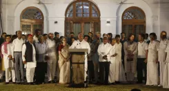 Why was the meeting between the INDIA Bloc and ECI canceled?