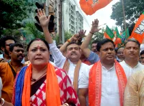क्या भाजपा विधायक अग्निमित्रा पॉल के साथ बदसलूकी हुई?