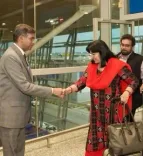 Did BJP MP Aparajita Sarangi Receive a Hero's Welcome in Bhubaneswar After Her Five-Nation Tour?