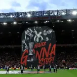 Bruno approves new Man Utd tifo ahead of Europa league semi vs Athletic Club