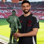 Bruno Fernandes named Sir Matt Busby Player of the Year for record-equalling fourth time