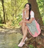 Is Celina Jaitly Celebrating Austrian Culture with a Dirndl?