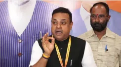 क्या कांग्रेस नेता के 'भाजपा की कब्र खोद देंगे' वाले बयान पर संबित पात्रा ने कड़ी प्रतिक्रिया दी?