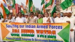 Did Congress Organize the 'Jai Hind Tiranga Yatra' in NE to Support 'Operation Sindoor'?