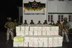 How Much Contraband Was Seized in Tripura and Mizoram?