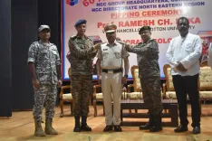 Did Cotton University VC Receive the Honorary ‘Colonel’ Rank in NCC?