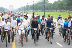 क्या साइक्लिंग से फिटनेस और आत्मनिर्भरता का संदेश मिलता है? देशभर में चला 'संडे ऑन साइकिल' अभियान