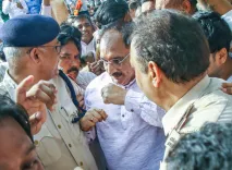 Why Was Delhi BJP Chief Detained During a Protest Against Vandalism at Tagore's Ancestral Home in Bangladesh?