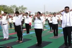 How Did Delhi CM Rekha Gupta Celebrate Yoga Day and Advocate for the Yamuna River?