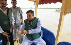 What Did Delhi Minister Parvesh Verma Discover About Yamuna Water Quality in Palla Area?