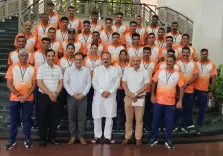 Did Delhi Minister Sood Send Off Firefighters for the 2025 Fire Games in the US?