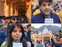 Devotees ring in New Year by visiting temples, seeking divine blessings
