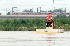 क्या यमुना बैंक मेट्रो स्टेशन के पास बाढ़ का पानी पहुंच गया?