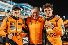 F1: Oscar Piastri claims Qatar sprint victory following late switch with Lando