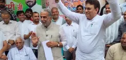 क्या फरीदाबाद के नहर पार के किसानों ने कृष्ण पाल गुर्जर को ज्ञापन सौंपा?
