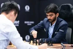 FIDE World Chess Championship: Gukesh fails to convert chances from White, plays sixth straight draw vs Ding Liren