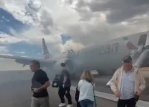 What Led to the American Airlines Flight's Landing Gear Fire at Denver Airport?