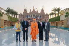 Did Foreign Secretary Vikram Misri Feel Inspired at BAPS Hindu Mandir?