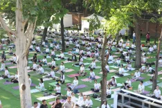 How are Chinese Cities Celebrating International Day of Yoga?
