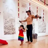 Did Gurmeet Choudhary Discover a New Workout Buddy?