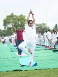 How are Guv and Union Ministers Leading the 11th International Day of Yoga Celebrations in Karnataka?