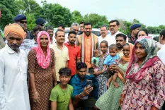 क्या हरियाणा के सीएम सैनी ने बाढ़ प्रभावित फतेहाबाद का दौरा किया?