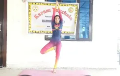क्या हमीरपुर की 'रबर डॉल' ने योग में रिकॉर्ड बनाया है?